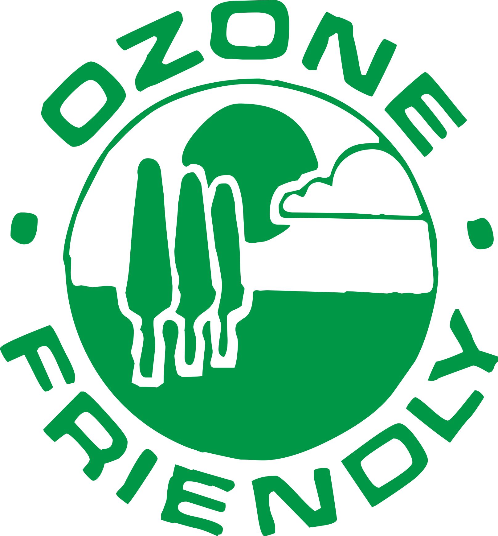 Экознак Ozone friendly